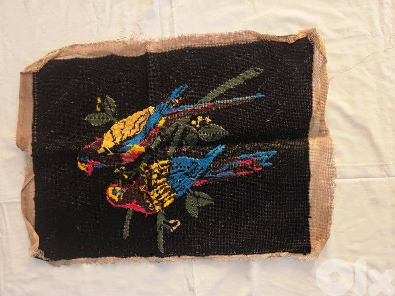 Vintage French Handmade Needlepoint Collection 4