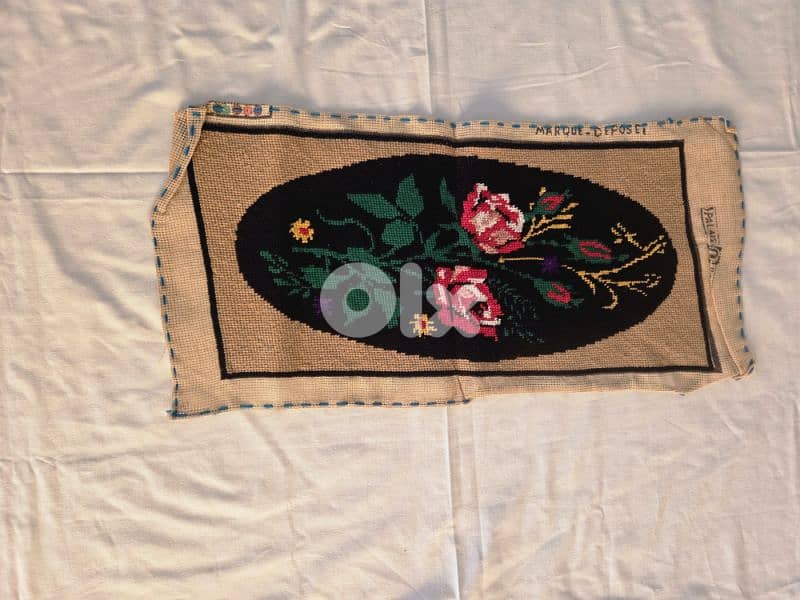 Vintage French Handmade Needlepoint Collection 5