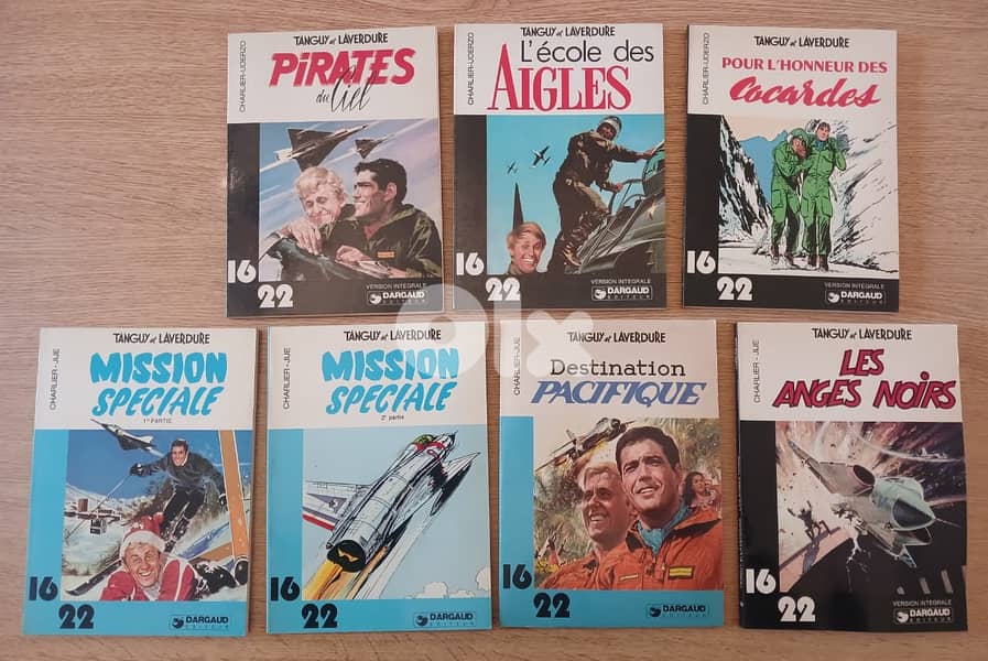 Tanguy et Laverdure French Comics BD 0