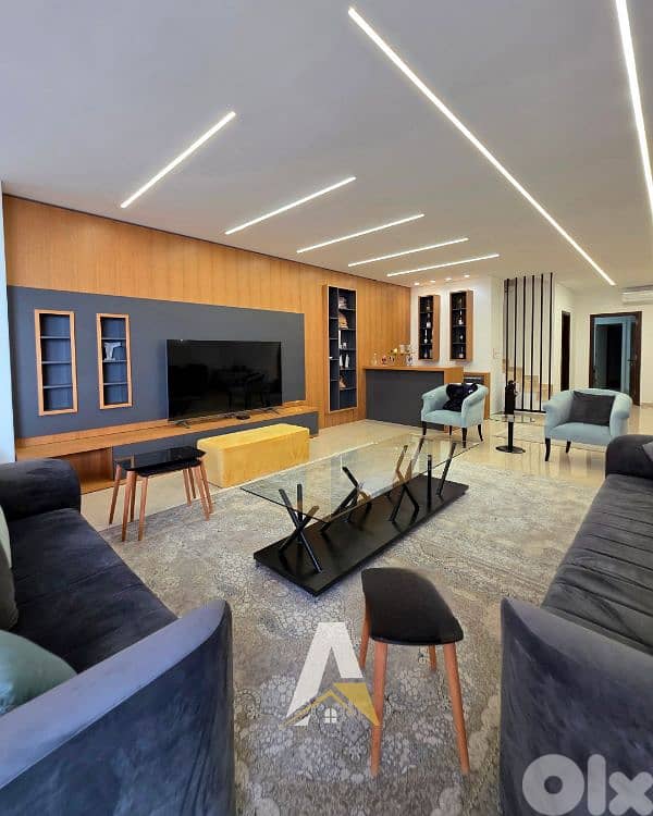 280 SQM Fully Furnished Duplex In Ain Saadeh 0