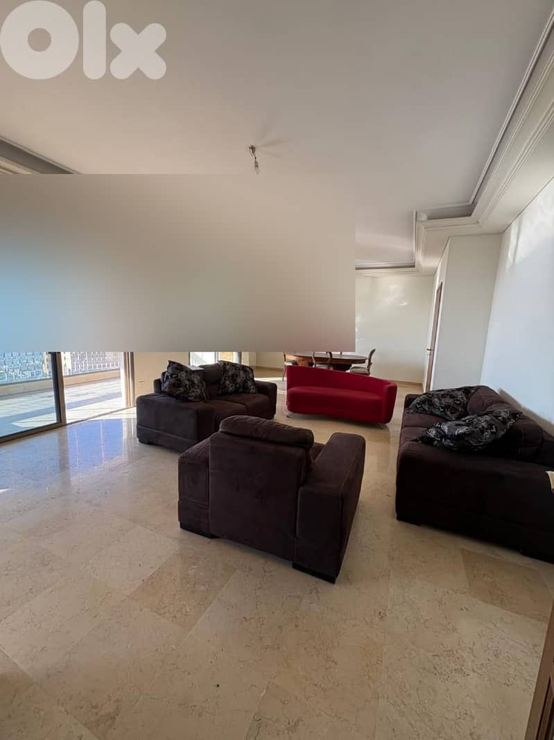 3 BEDS/SEA VIEW/ APARTMENT IN MAZRAAT YACHOUH WITH TERRACE,(MY-191) 0