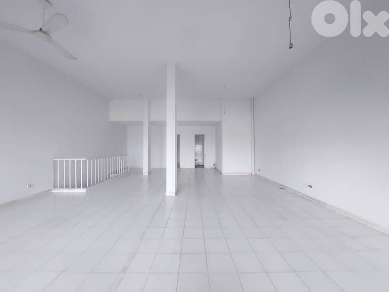 115 SQM Prime Location Shop/Warehouse in Qornet Chehwan, Metn 0