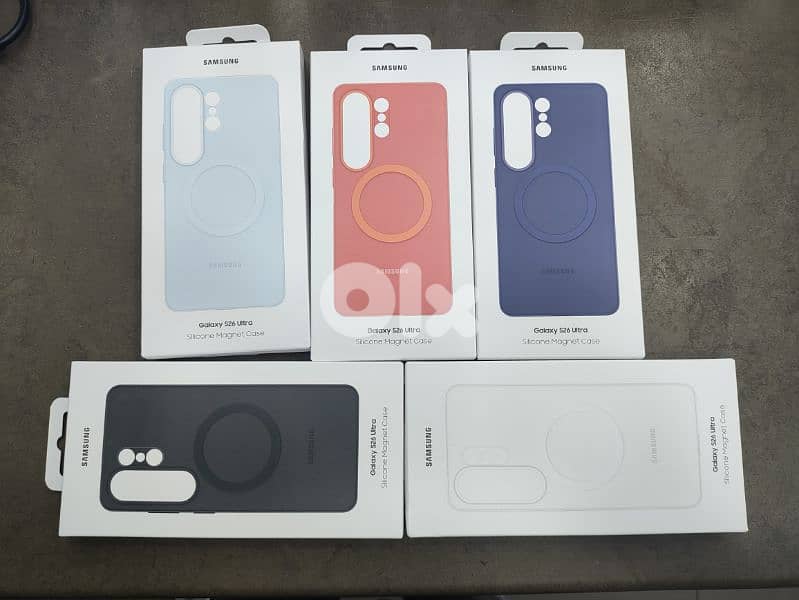 Samsung Silicone Magnet Case For Galaxy S26 Ultra colors 0