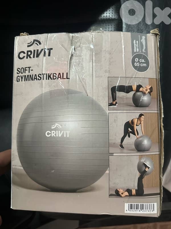 طابة CRIVIT Gym Ball Lidl 65cm 3