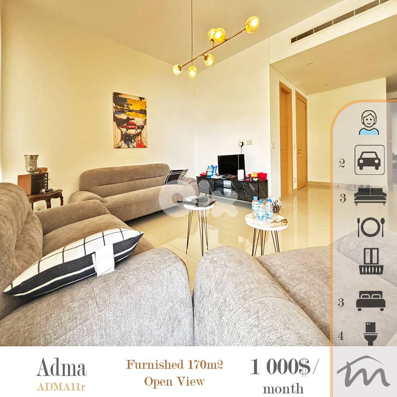 Adma | Signature | Furnished/Decorated 170m² | Open Sea-Mountain View 0