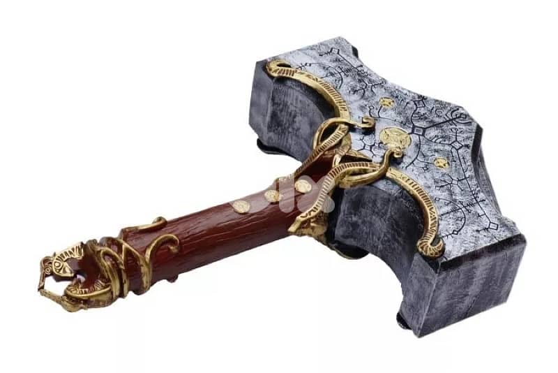 Mjolnir statue God of war 0