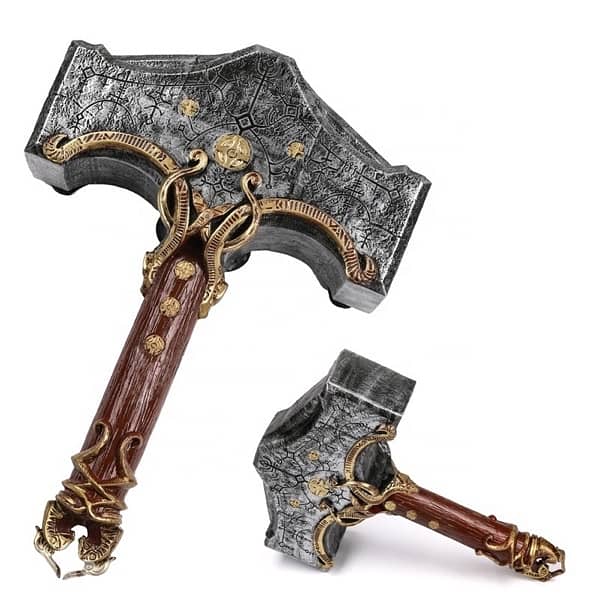 Mjolnir statue God of war 1