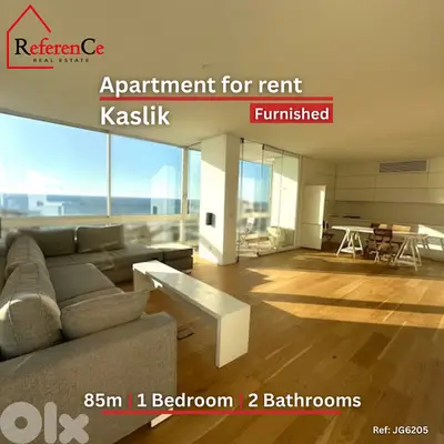 Fully furnished apartment in Kaslik for rent شقة مفروشة  في الكسليك