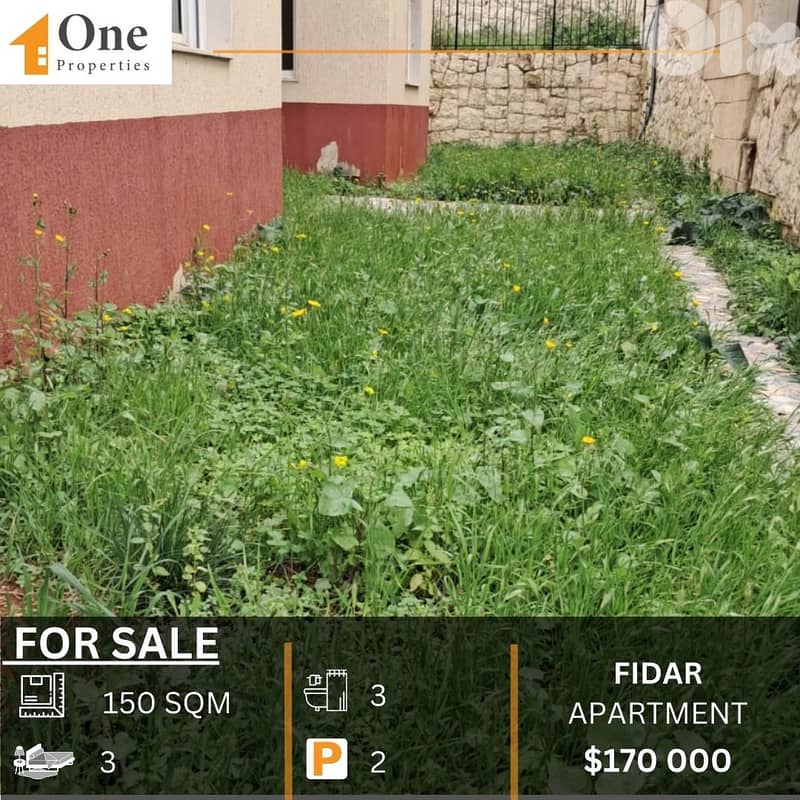 APARTMENT FOR SALE IN FIDAR JBEIL 0