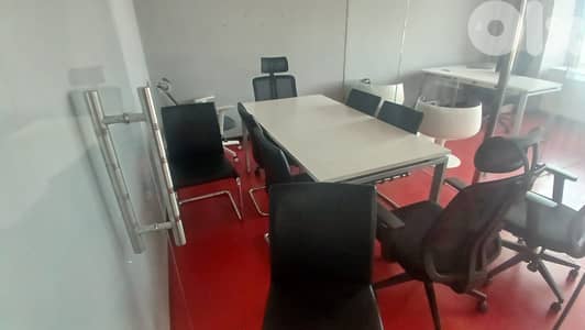L20761 - Fully Furnished Office For Rent in Sin El Fil