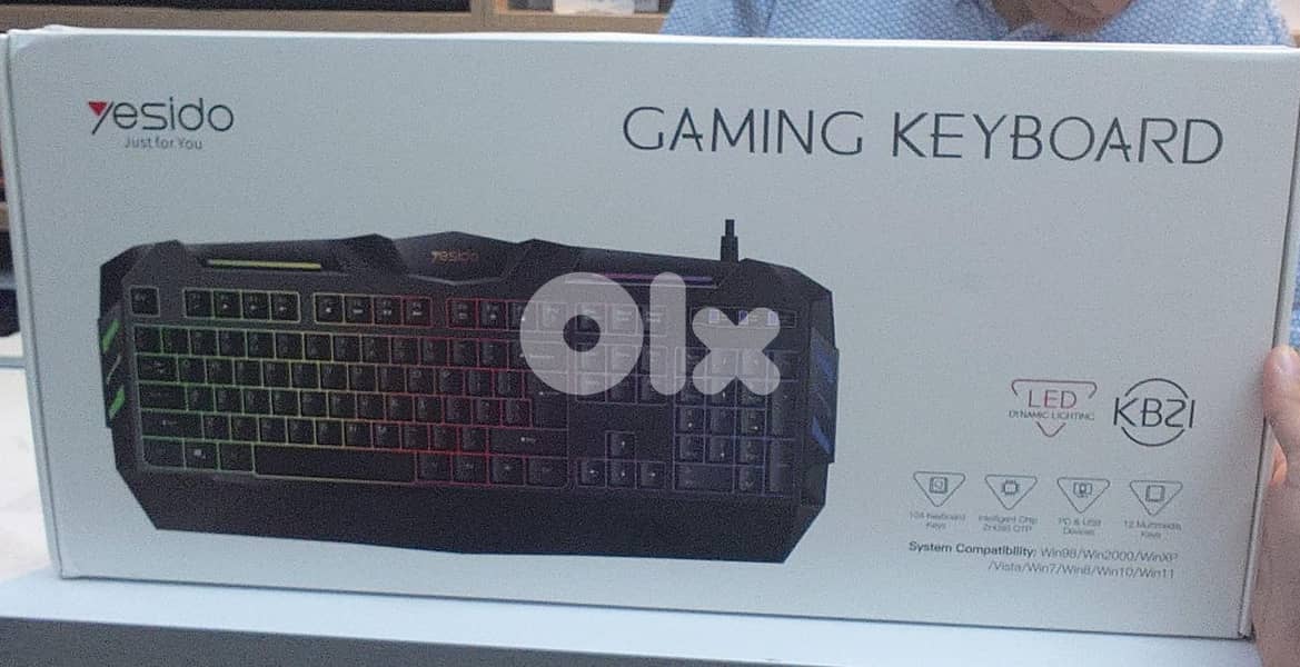 Yesido kb21 gaming keyboard 0