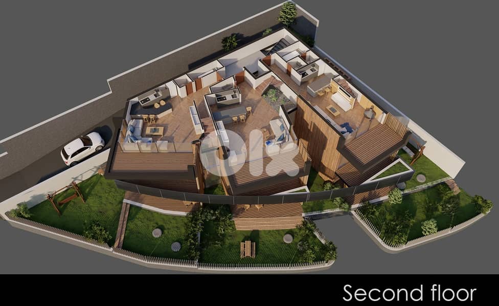 L20773 - Under Construction 2 Bedrooms Duplex Chalet For Sale in Fakra 2