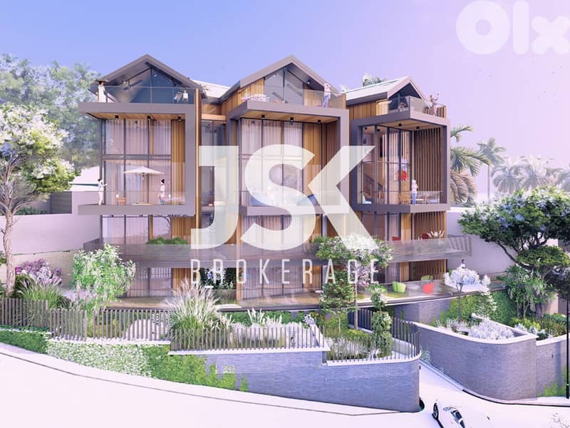 L20774-Under construction Duplex Chalet with Garden For Sale In Fakra 0