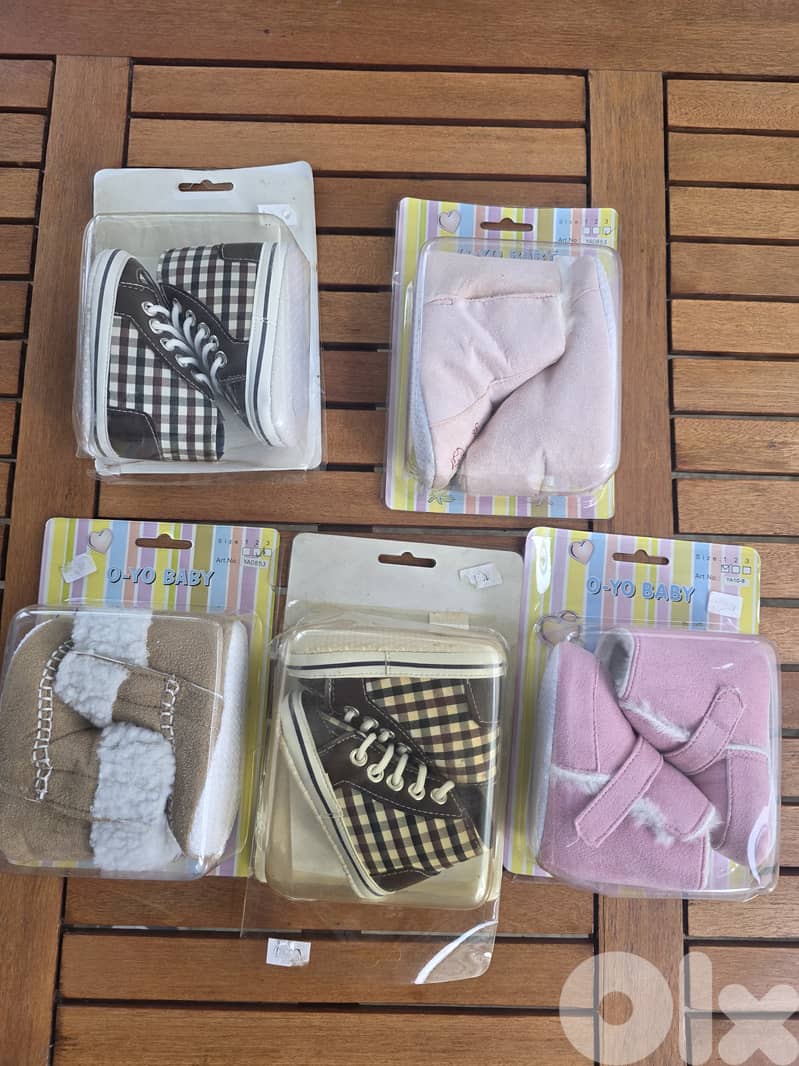 A selection of baby shoes 1