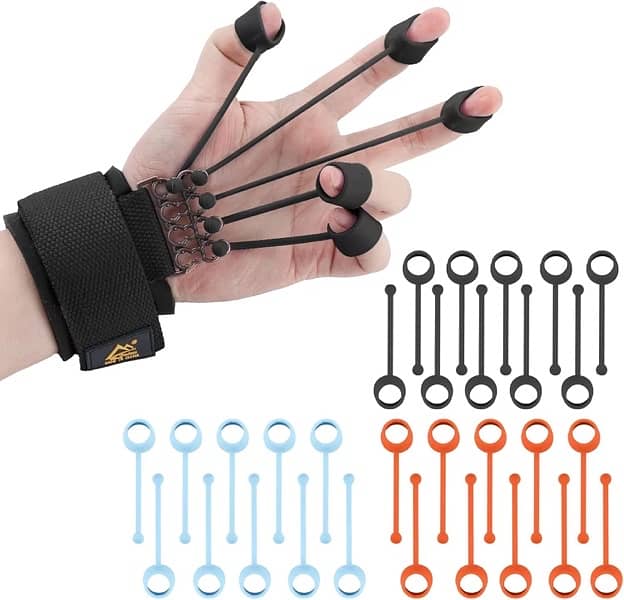 Finger Strength Trainer with Resistance Bands – Retail & Wholesale 0