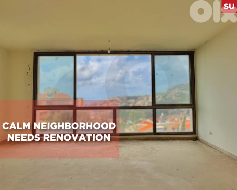 Duplex , Ready for renovation and maintenance,Ghazir/غزير REF#SU134148 0
