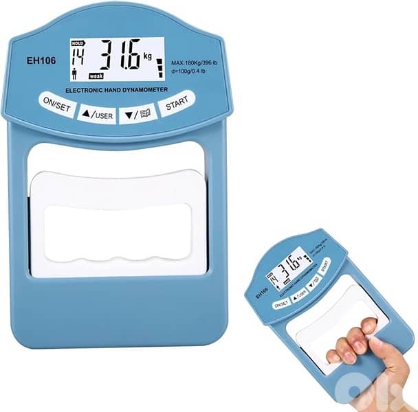 Digital Hand Dynamometer Max 180kg – Retail & Wholesale 0