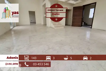 Adonis 143m2 | 200m2 Terrace | Duplex | View | Brand New | EL/MCH