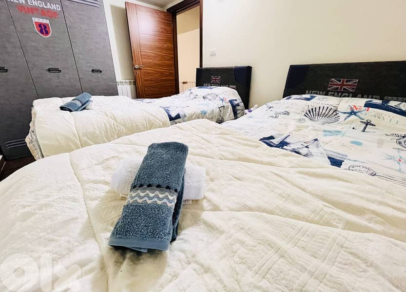 3 Bedrooms Furnished Real Duplex in Zaarour Club 2