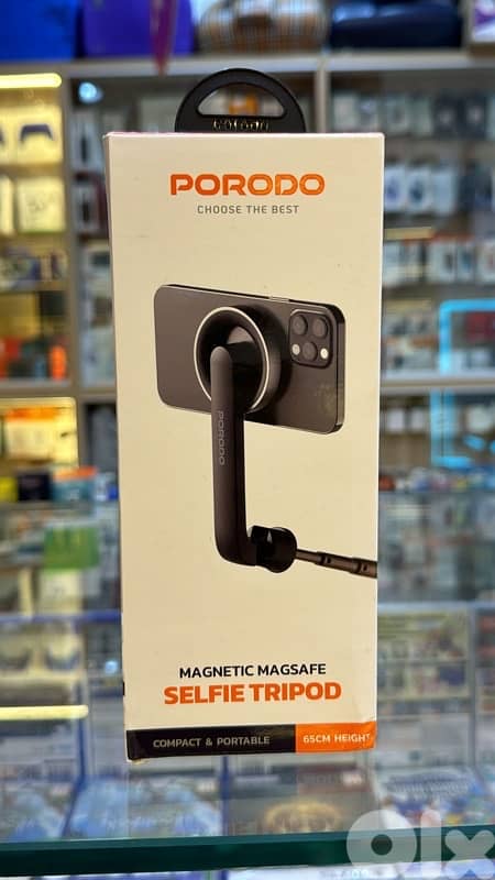 Porodo magsafe selfie tripod 65cm 0
