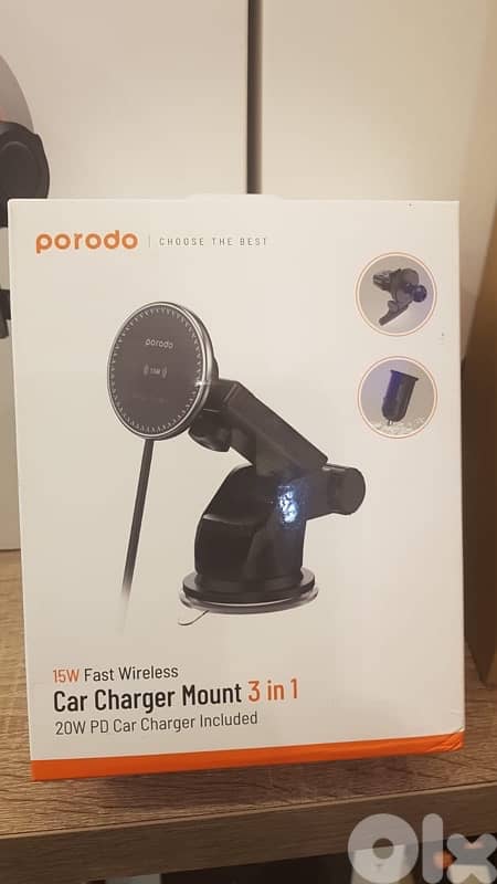 Porodo car charger mount PD-MCCCM 0
