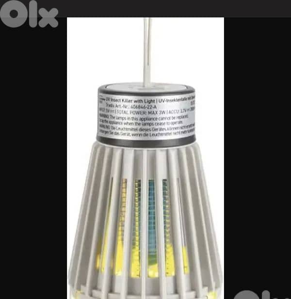 Livarno UV Fly Lamp Flycatcher Insect Trap Light for Indoor & Outdoor 2