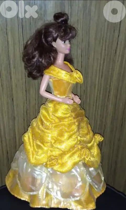 Princess BELLE-BEATY &THE BEAST Disney rare Mattel1993 as new doll=30$ 0