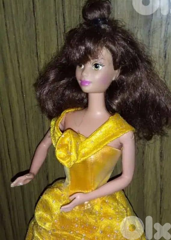 Princess BELLE-BEATY &THE BEAST Disney rare Mattel1993 as new doll=30$ 1
