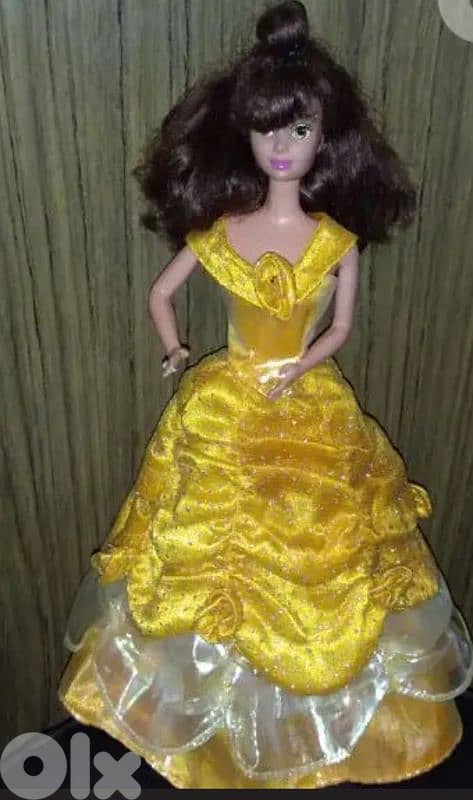 Princess BELLE-BEATY &THE BEAST Disney rare Mattel1993 as new doll=30$ 3