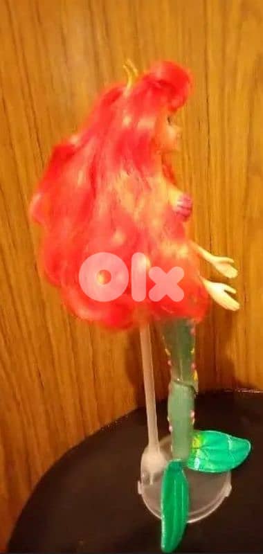 ARIEL THE LITTLE MERMAID Simba still good doll flexi plastic tail=22$ 4