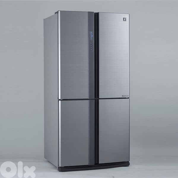 Refrigerator SHARP 4Doors SJ-FE87SS 0