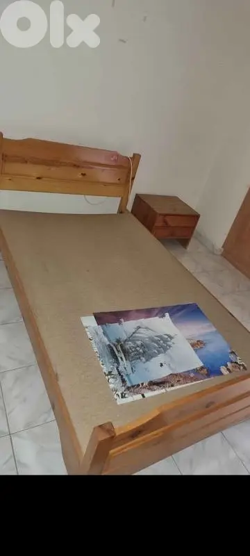 تخت مع كمبوند خشب مسيف تخت مع كمبوند خشب مسيف