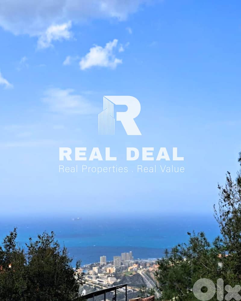 Land for sale in kfarehbab , with open sea view (Reduced price) 1