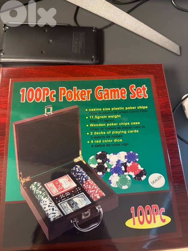 100Pc poker set 0