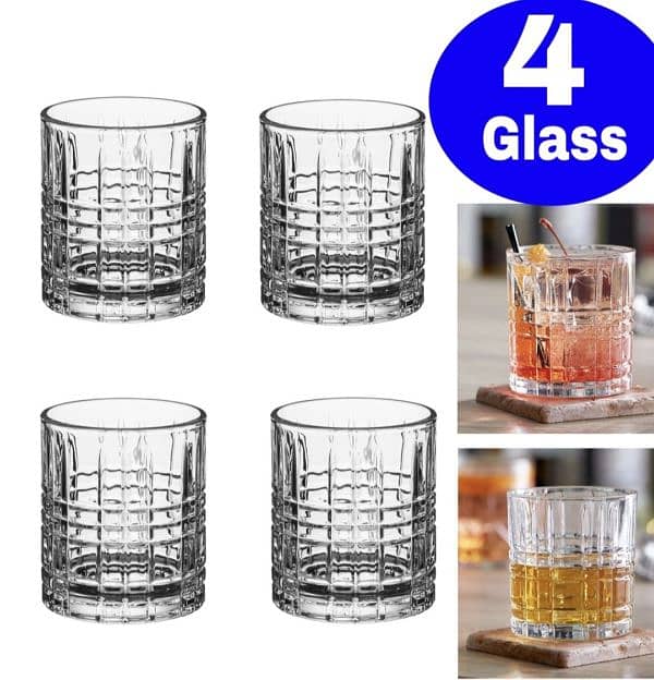 Glass tumbler 6pcs set 0