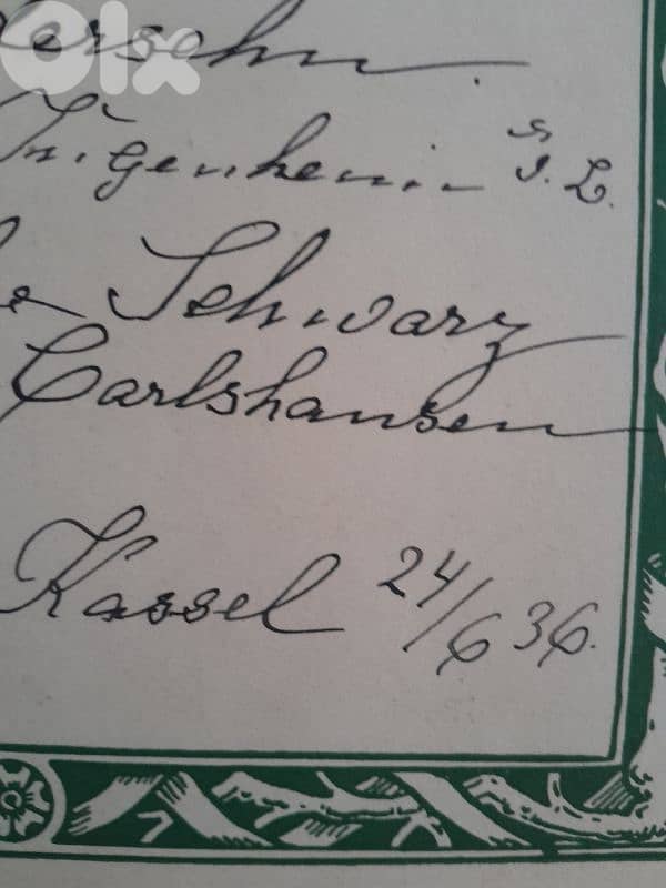 1910 rare visitor book handwritten collectable 29x16 cm 8