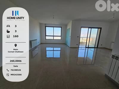 apartment for sale in Cornet Chahwan, Metn apartment for sale in Cornet Chahwan, Metn