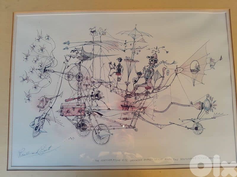 Rare collectible authentic  ROWLAND EMETT  double signiture 0
