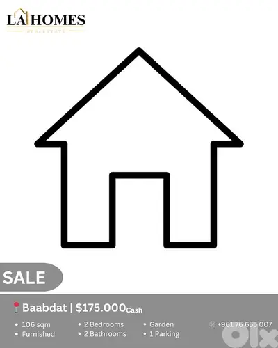 apartment for sale in baabdat شقة للبيع في بعبدات apartment for sale in baabdat شقة للبيع في بعبدات