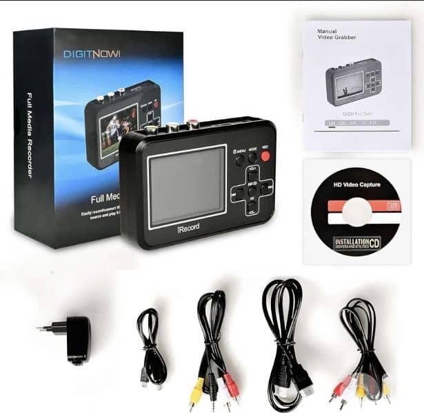 DIGITNOW Video Capture Vhs to Digital Converter Records Video Tapes. 0