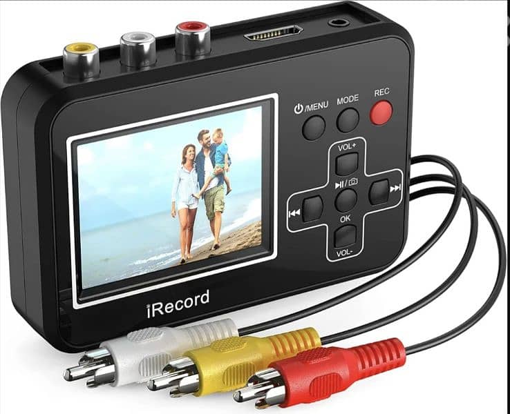 DIGITNOW Video Capture Vhs to Digital Converter Records Video Tapes. 3