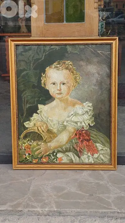 لوحة رسم زيتي اوروبية