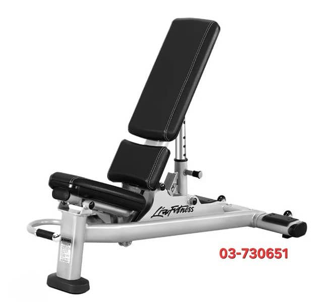 only 350$ Life Fitness Multi-Adjustable Bench 0