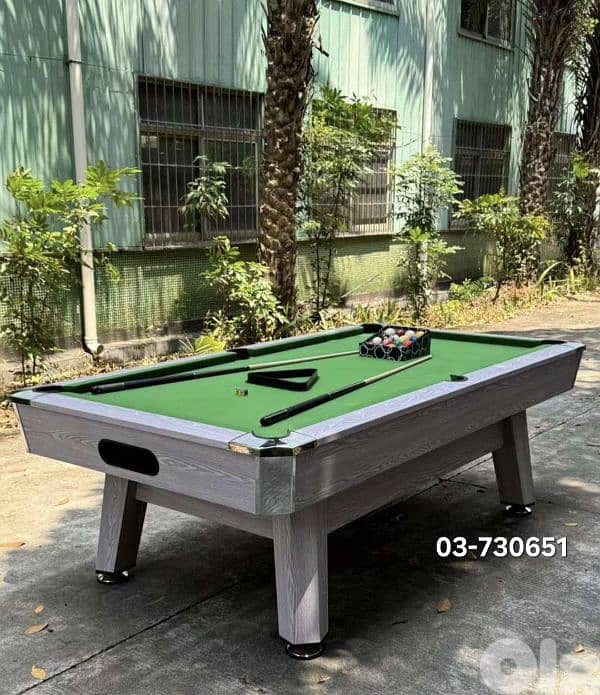 8ft Billiard table (wooden NDF) 0
