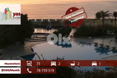Maameltein 75m2 | Furnished-Equipped Duplex | Rent | Pool Access | IV
