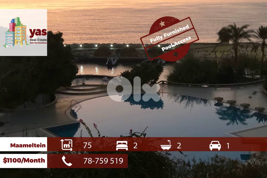Maameltein 75m2 | Furnished-Equipped Duplex | Rent | Pool Access | IV 0