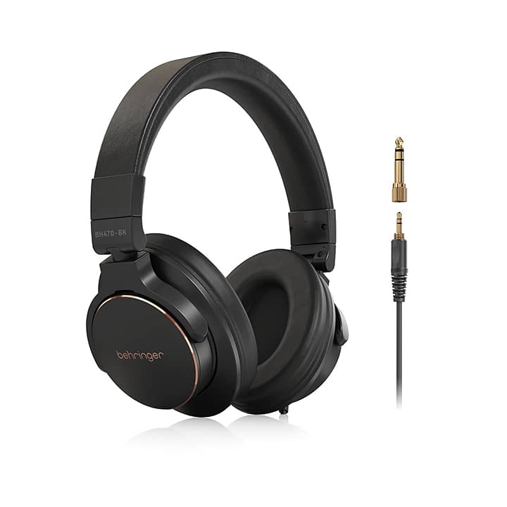 Behringer BH470-BK Studio Monitoring Headphones 0