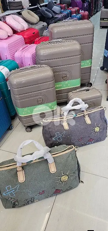 set travel bags luggage suitcases 8I-539-225