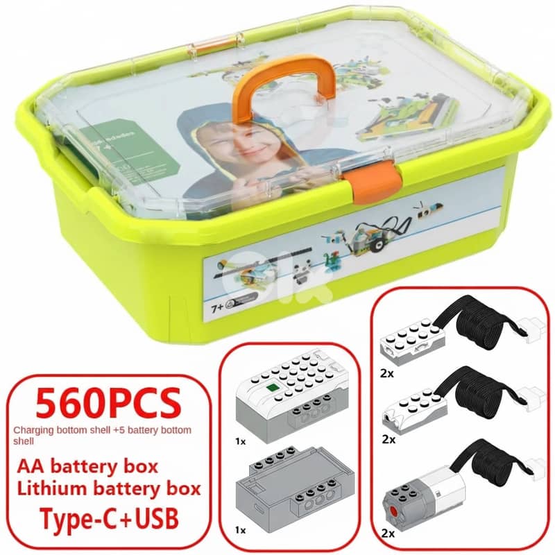 Ultimate WeDo 2.0 Robotics Kit (Rechargeable + AA Backup) 0