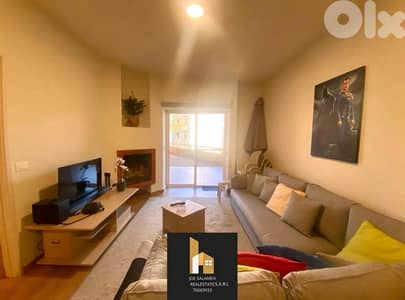 Chalet for sale in Faraya fully decorated 60m2 Terrace Open View/فاريا